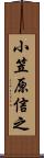 小笠原信之 Scroll