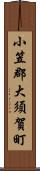 小笠郡大須賀町 Scroll