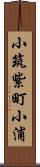 小筑紫町小浦 Scroll