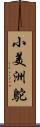 小美洲鴕 Scroll