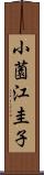 小薗江圭子 Scroll