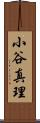 小谷真理 Scroll