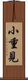 小重見 Scroll