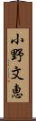 小野文恵 Scroll