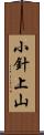 小針上山 Scroll