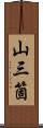 山三箇 Scroll