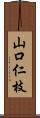 山口仁枝 Scroll
