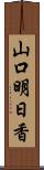 山口明日香 Scroll