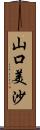 山口美沙 Scroll