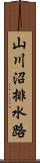 山川沼排水路 Scroll