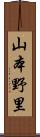 山本野里 Scroll