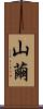 山繭 Scroll