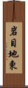 岩目地東 Scroll