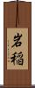 岩稲 Scroll