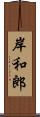 岸和郎 Scroll