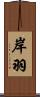 岸羽 Scroll