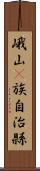 峨山彞族自治縣 Scroll