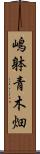 嶋躰青木畑 Scroll