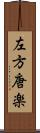 左方唐楽 Scroll