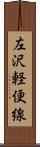 左沢軽便線 Scroll