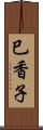 巳香子 Scroll