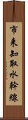 市来知取水幹線 Scroll
