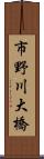 市野川大橋 Scroll