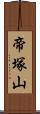 帝塚山 Scroll