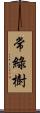 常綠樹 Scroll