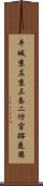 平城京左京三条二坊宮跡庭園 Scroll