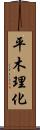 平木理化 Scroll