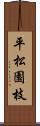 平松園枝 Scroll