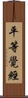 平等覺經 Scroll