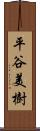 平谷美樹 Scroll