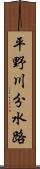 平野川分水路 Scroll