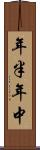 年半 Scroll