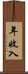 年收入 Scroll