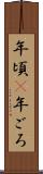 年頃(P) Scroll