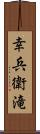 幸兵衛滝 Scroll