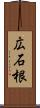 広石根 Scroll