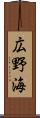 広野海 Scroll