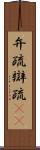 弁疏 Scroll