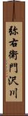 弥右衛門沢川 Scroll