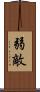 弱敵 Scroll
