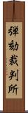 弾劾裁判所 Scroll