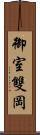 御室雙岡 Scroll