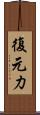 復元力 Scroll