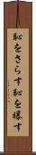 恥をさらす Scroll