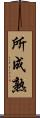 所成熟 Scroll