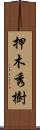 押木秀樹 Scroll